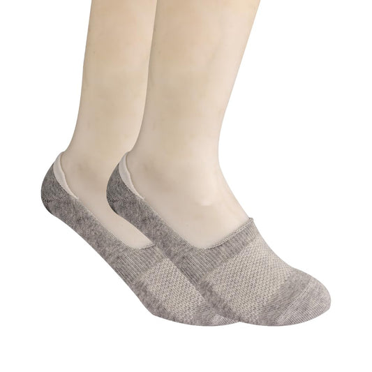 Invisible Printed Socks Grey For Men