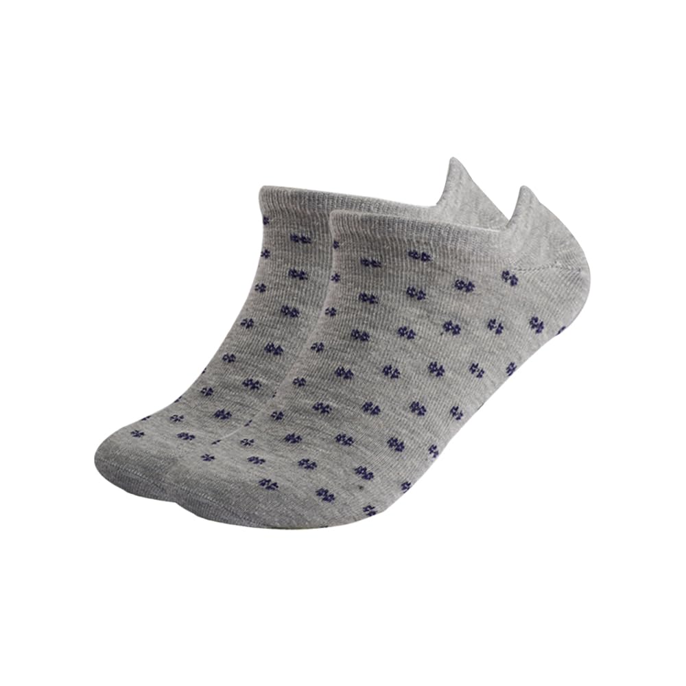 A Pack Of 3 Pieces Printed Ankle Socks MultiColoure For Women