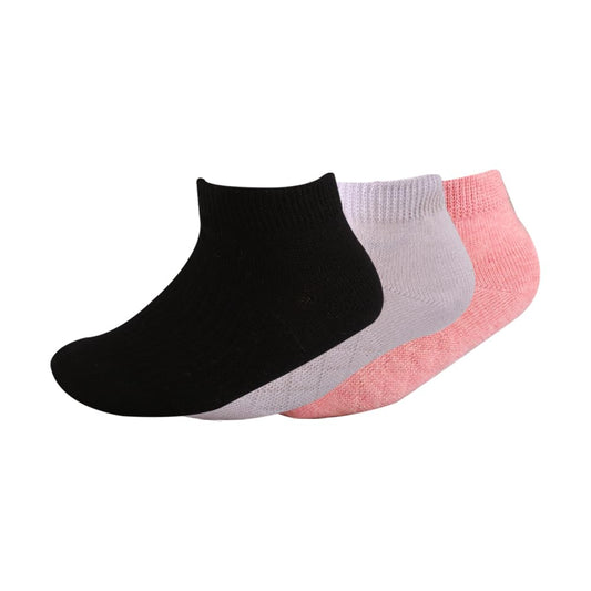 A Pack Of 3 Pieces Baby Plain Socks MultiColoure