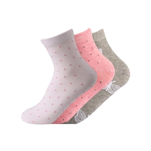 A Pack Of 3 Pieces Printed Short Socks MultiColoure