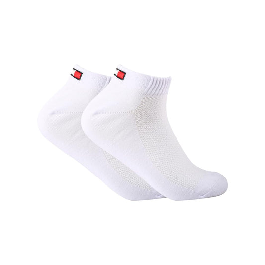 Plain Ankle Socks White For Men