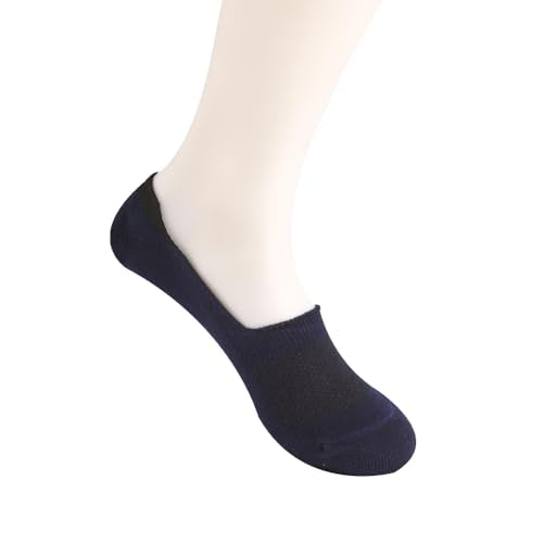 Inivisible Plain Socks Navy For Men