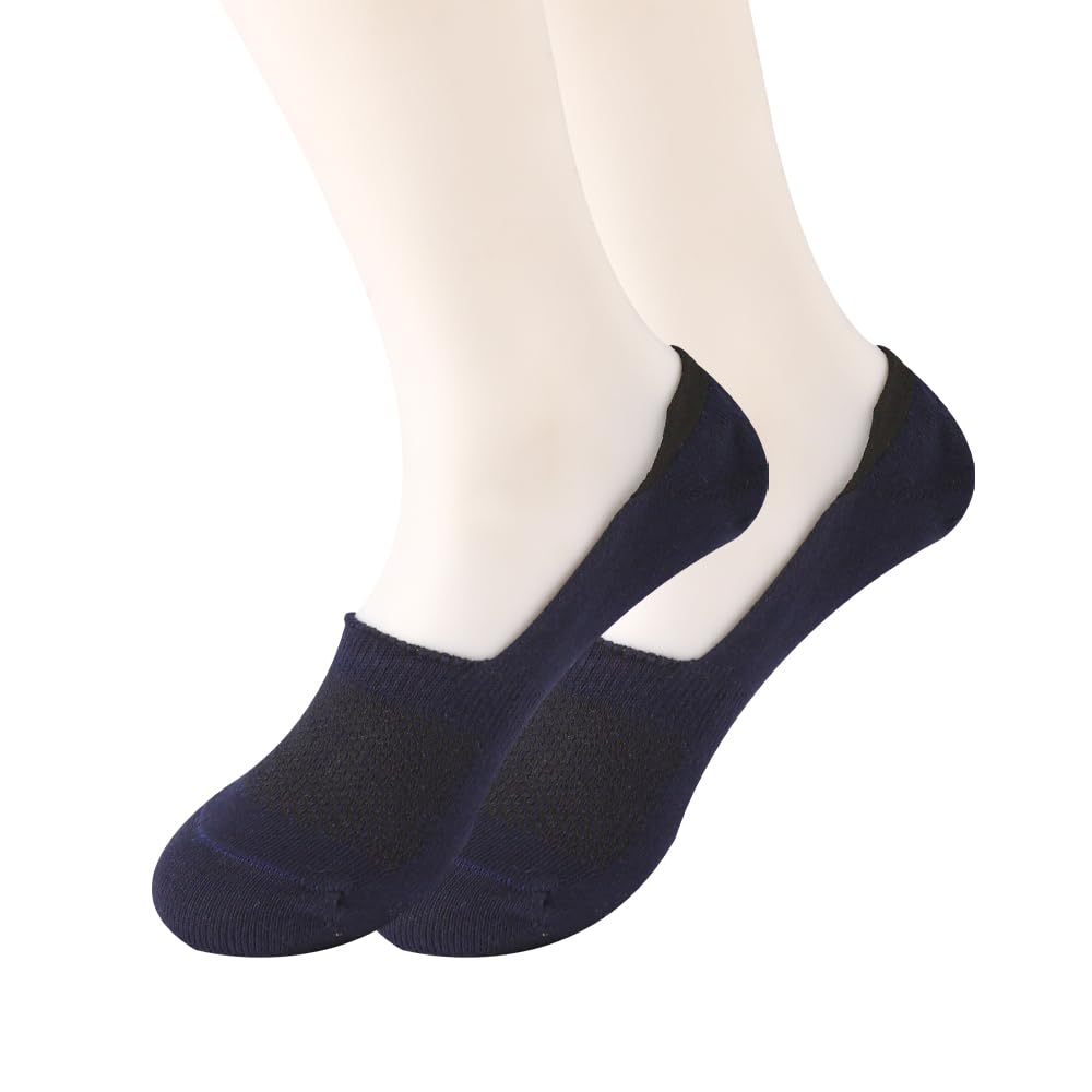 Inivisible Plain Socks Navy For Men