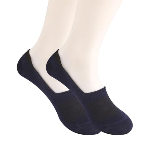 Inivisible Plain Socks Navy For Men