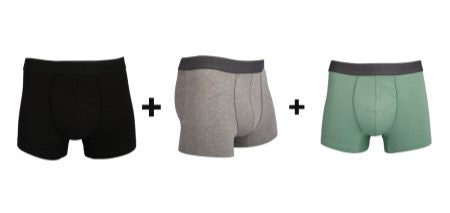 A Pack Of 3 Pieces Contain From ( 3 Boxers) MultiColoure For Men