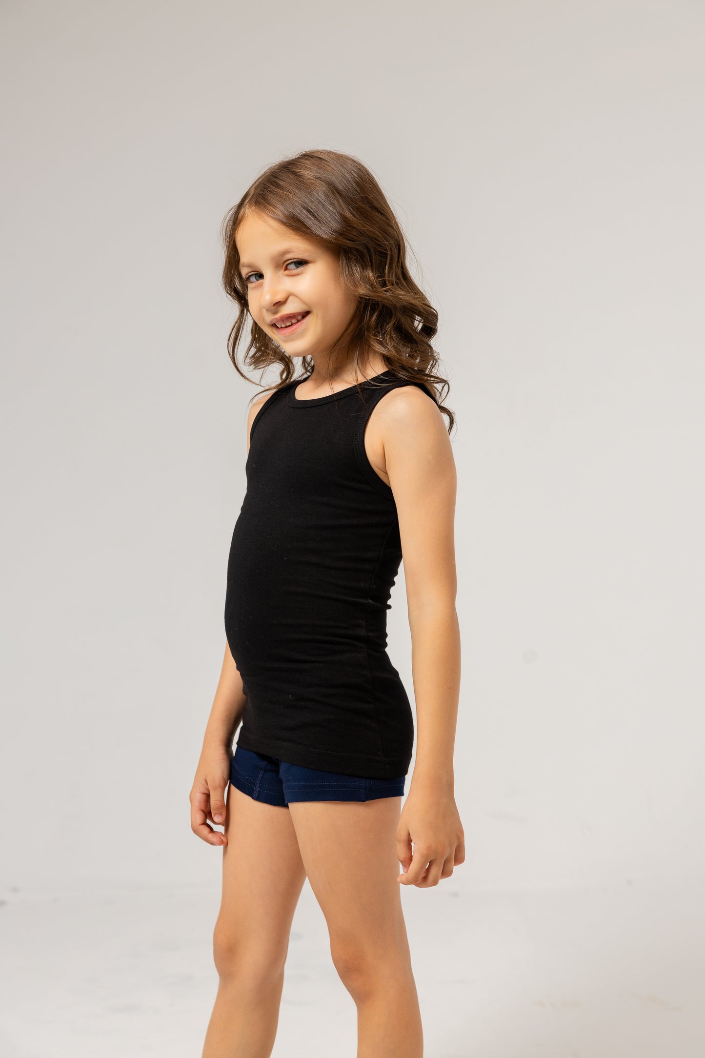 Pack Of 2 Sleeveless UnderShirt MultiColoure For Kids