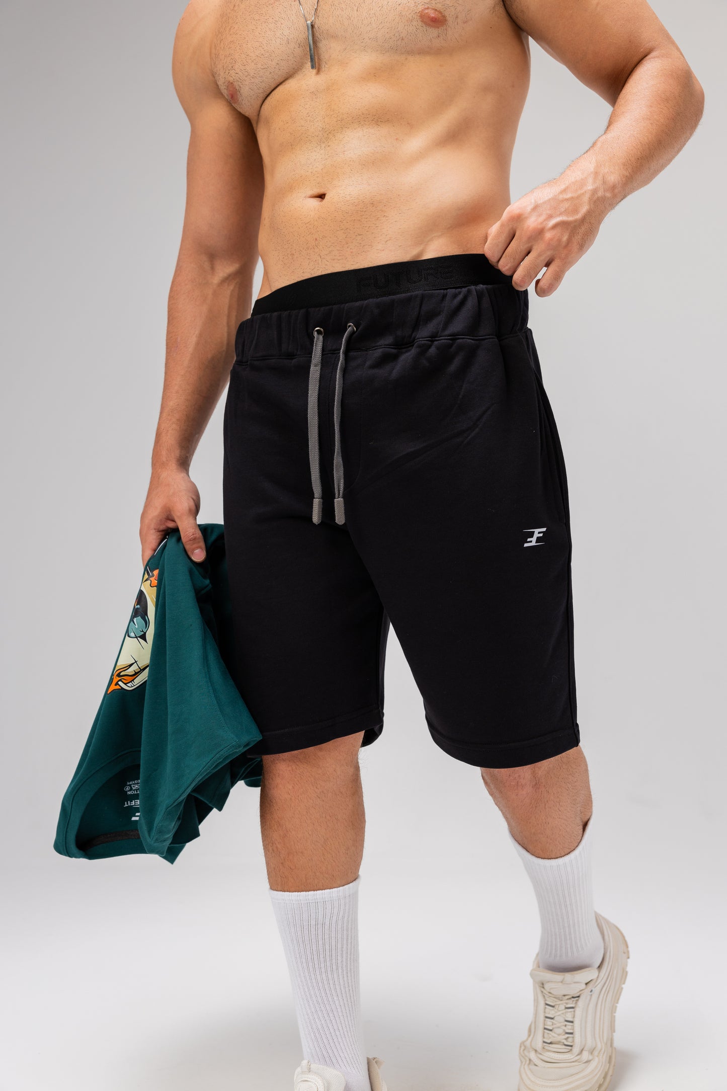 OverSized Shorts Summer Melton For Men