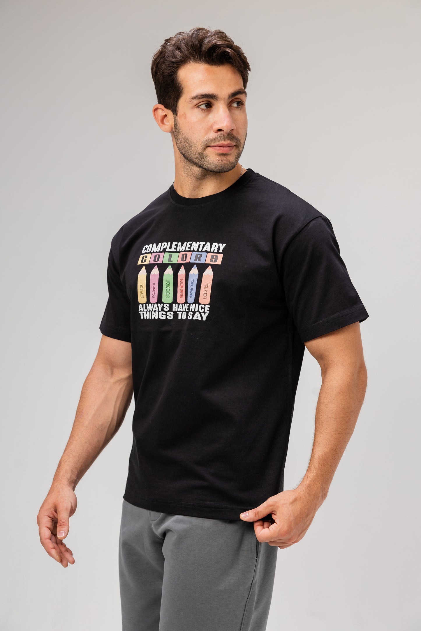 Men Basic Half Sleeves T-Shirt Casual Style With Simple Design For Men