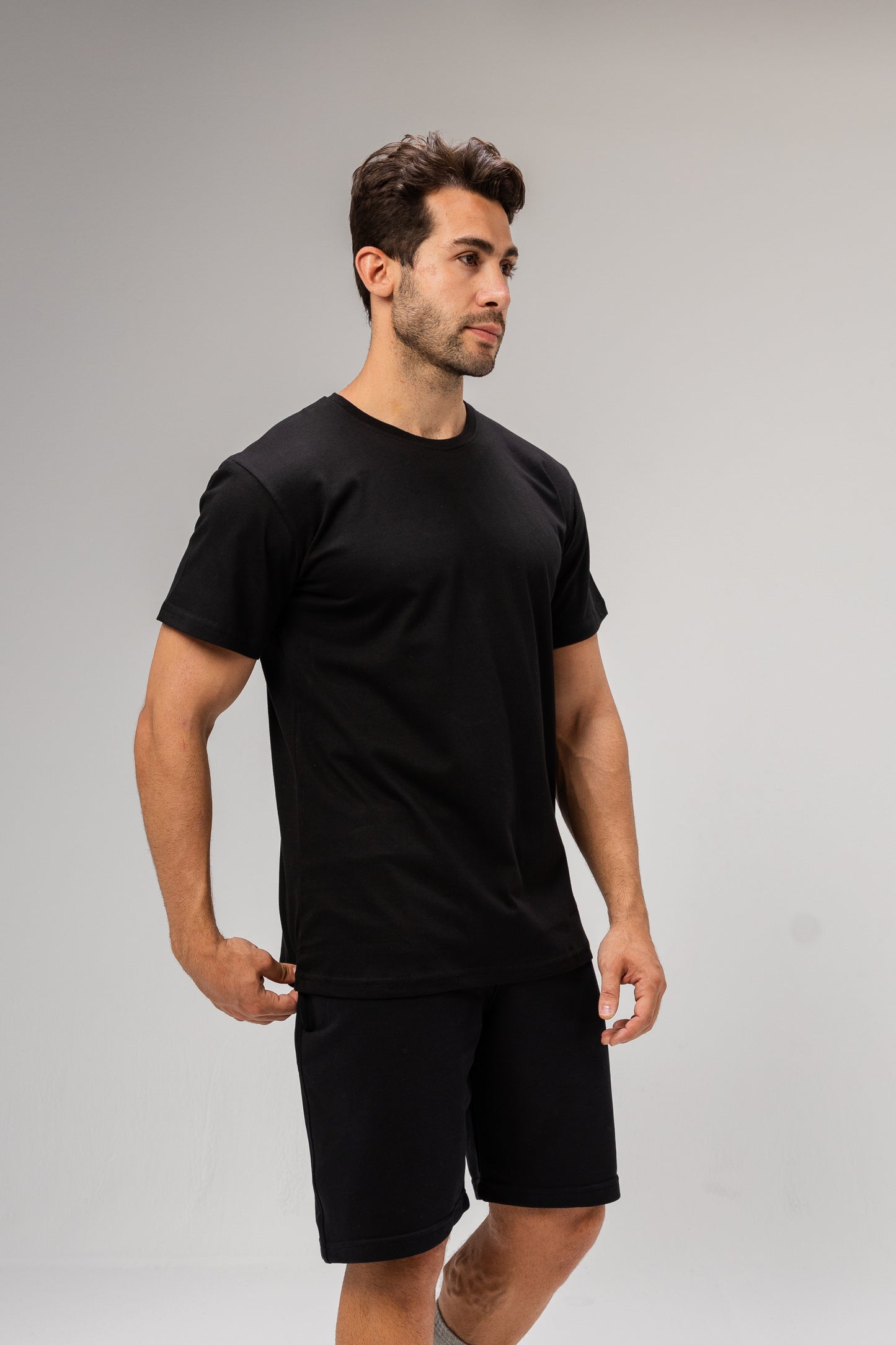 Pack Of 2 Half Sleeve Undershirt, MultiColoure For men Cotton 100%