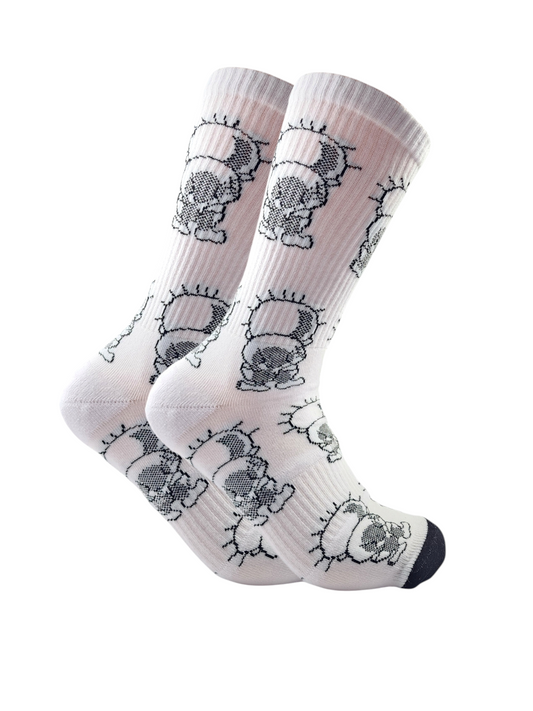 Long Socks Liner Heel and Toe Casual Style MultiColoure