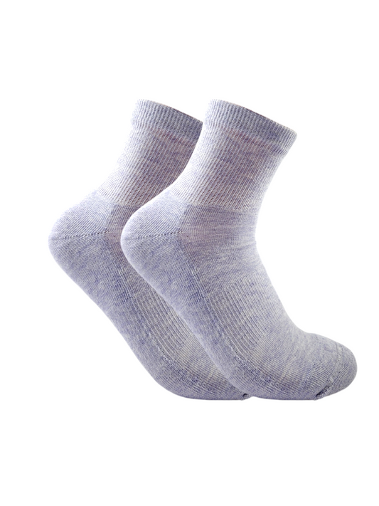 Short Plain Socks Half Terry For Women
