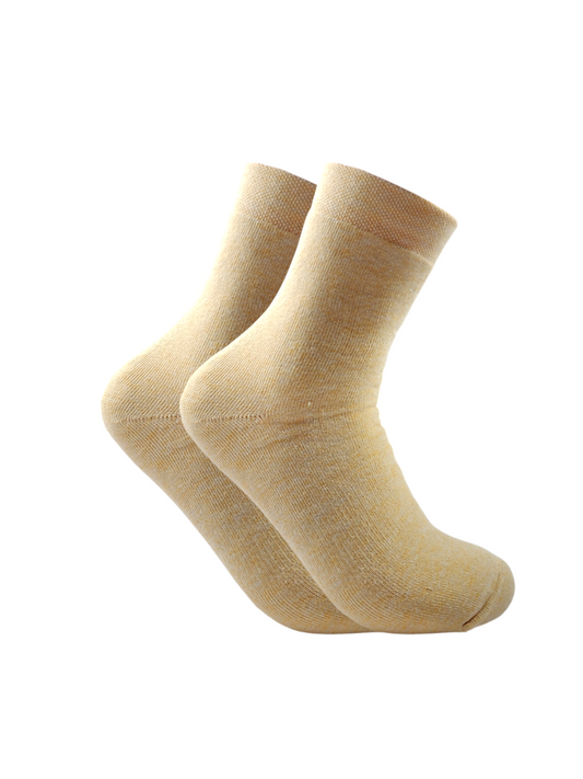 Short Plain Socks Half Terry For Women