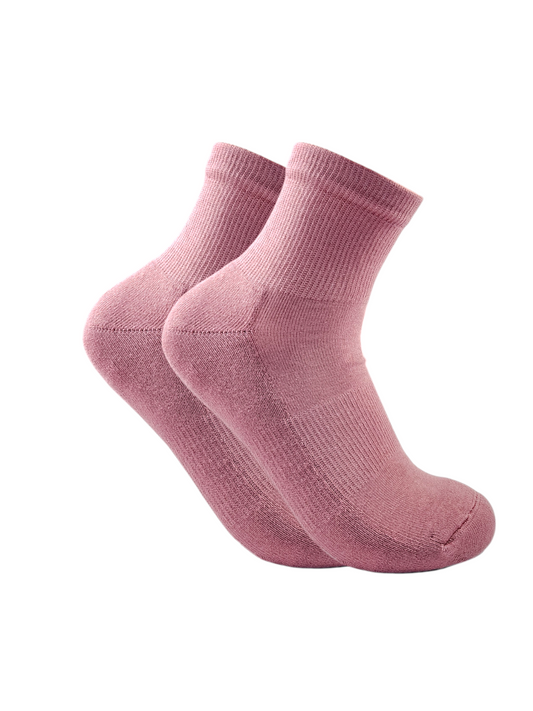 Short Plain Socks Half Terry For Women