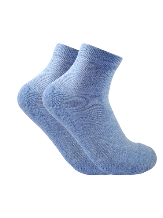 Short Plain Socks Half Terry For Women