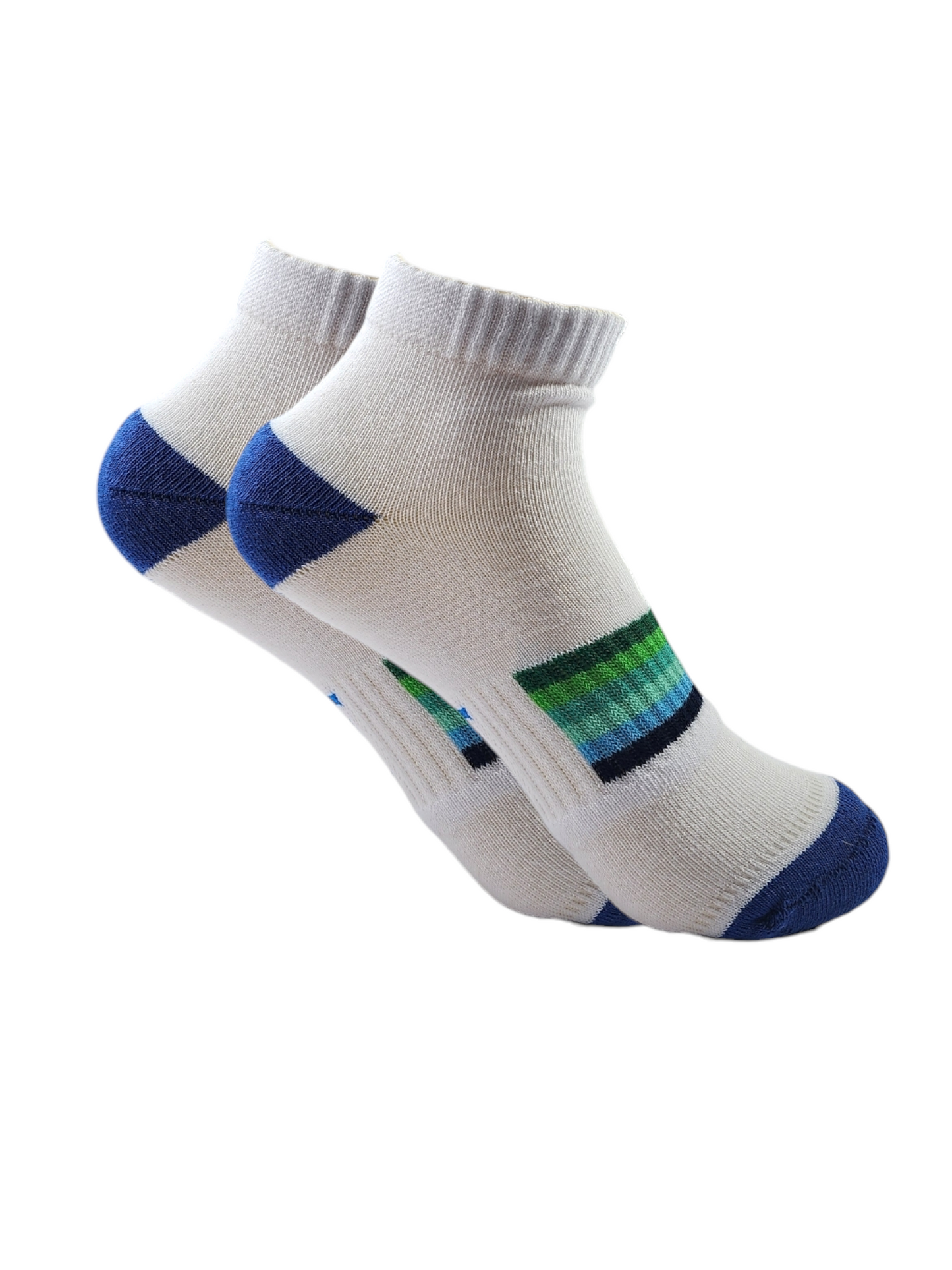 A Pack Of 3 Pieces Plain Short Socks Liner Heel and Toe MultiColoure For Men