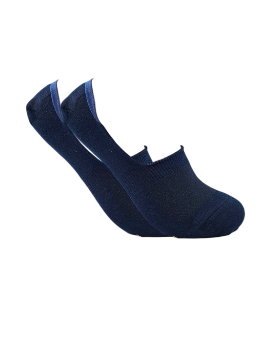 Invisible Printed Socks Navy For Men