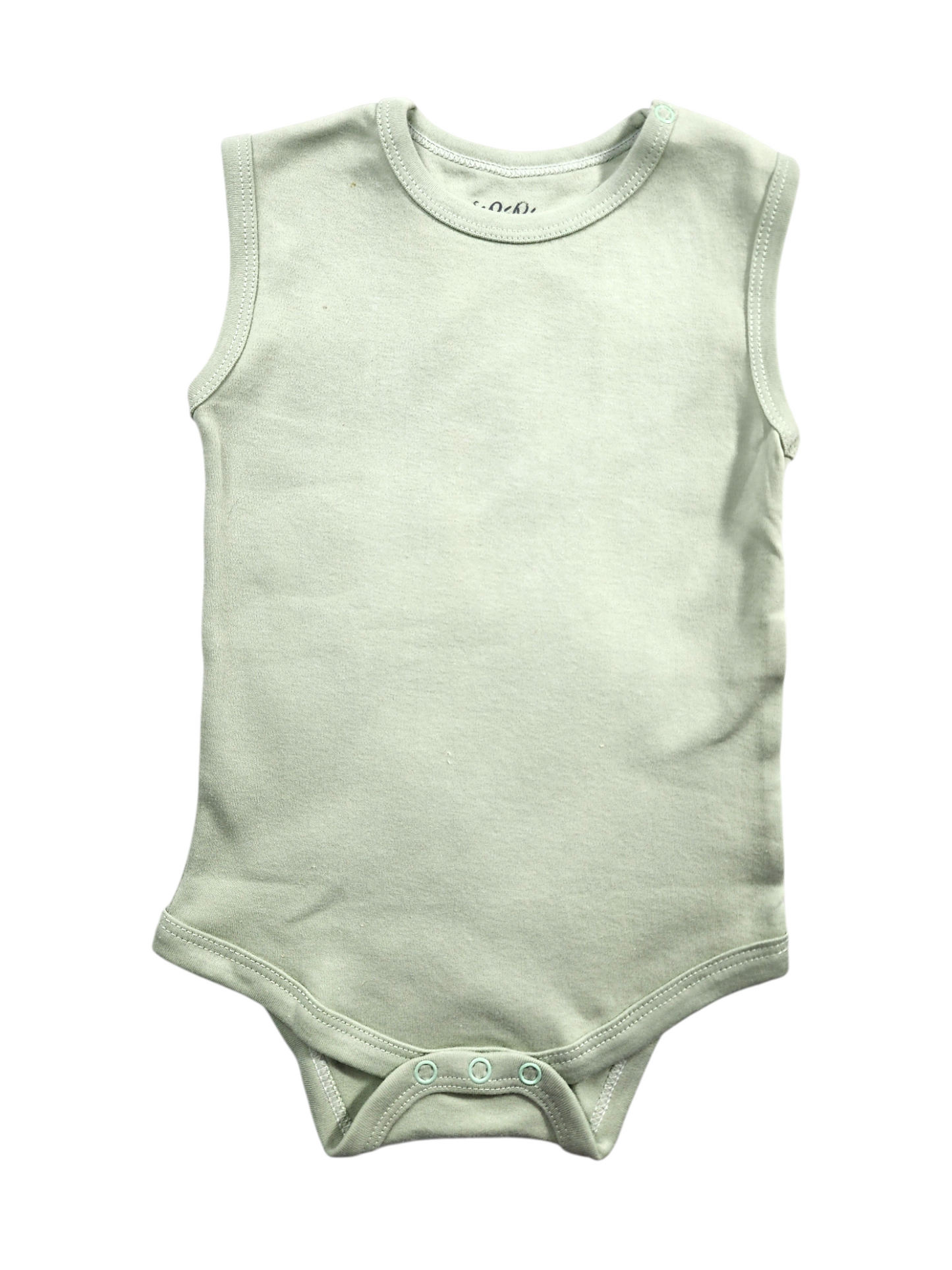 A Pack Of 3 Pieces Sleveeless Baby UnderWear Cotton 100% , MultiColoure