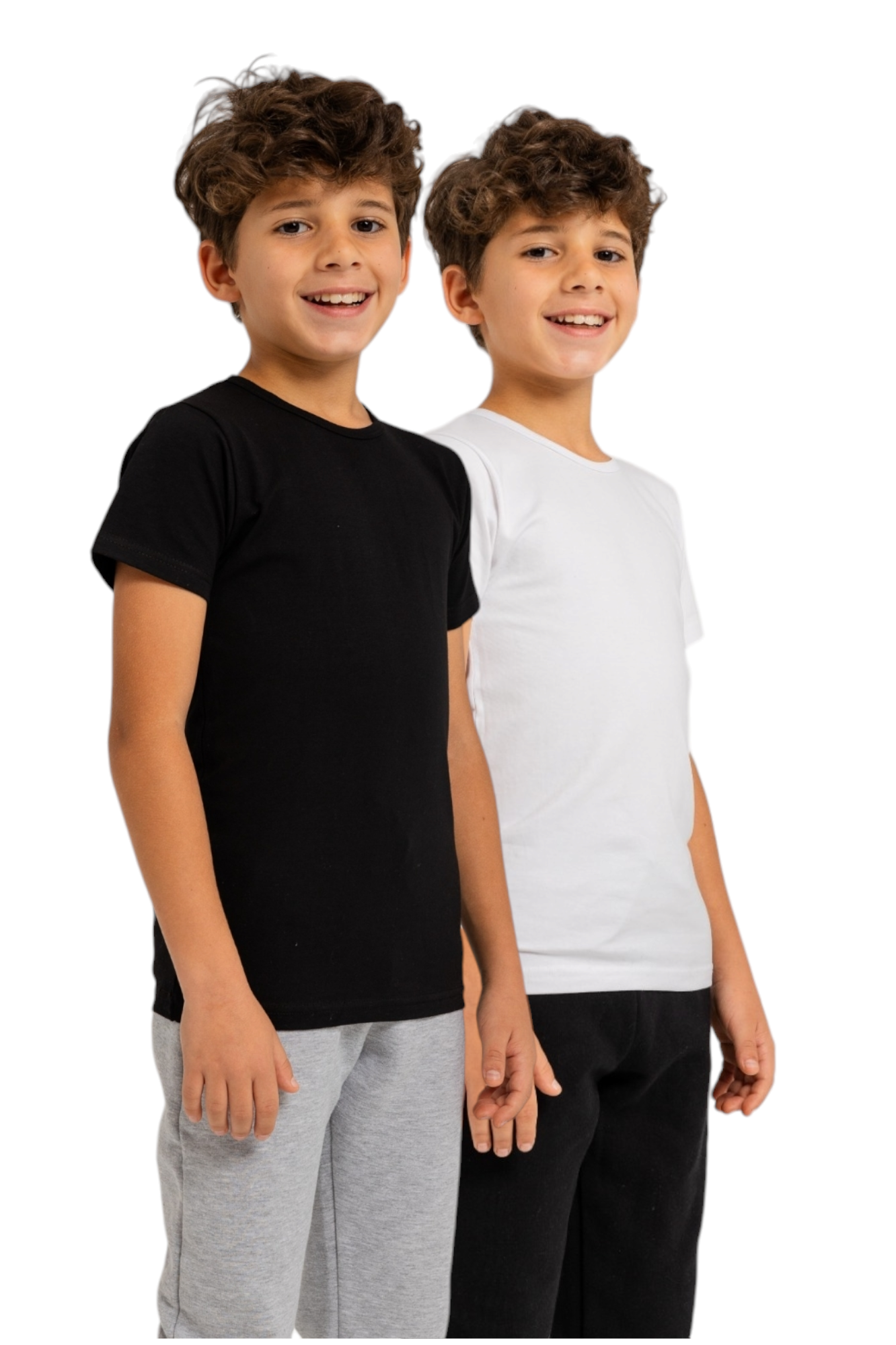 Pack Of 2 Half Slevee UnderShirt MultiColoure For Kids's