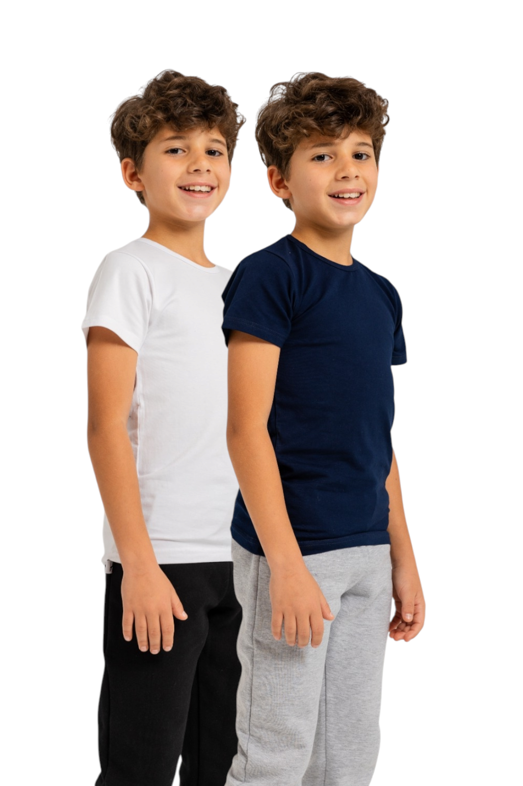 Pack Of 2 Half Slevee UnderShirt MultiColoure For Kids's