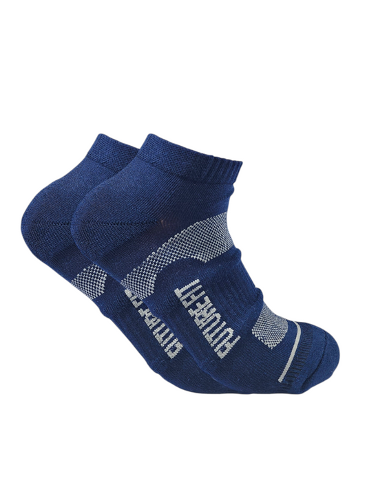 Ankle Plain Socks Liner Heel And Toe MultiColoure For Men