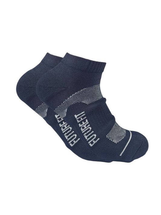 Ankle Plain Socks Liner Heel And Toe MultiColoure For Men
