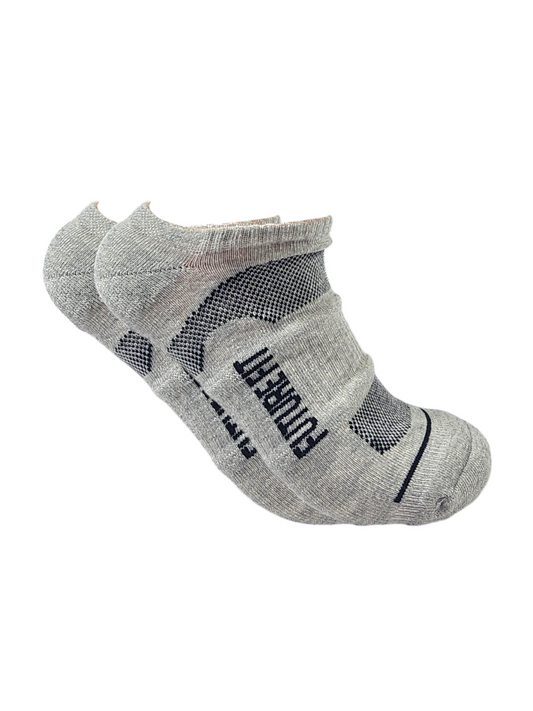 LowCut Plain Socks Liner Heel And Toe MultiColoure