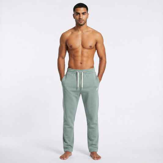 OverSized Relaxed Wide Leg Pants Summer Melton For Men