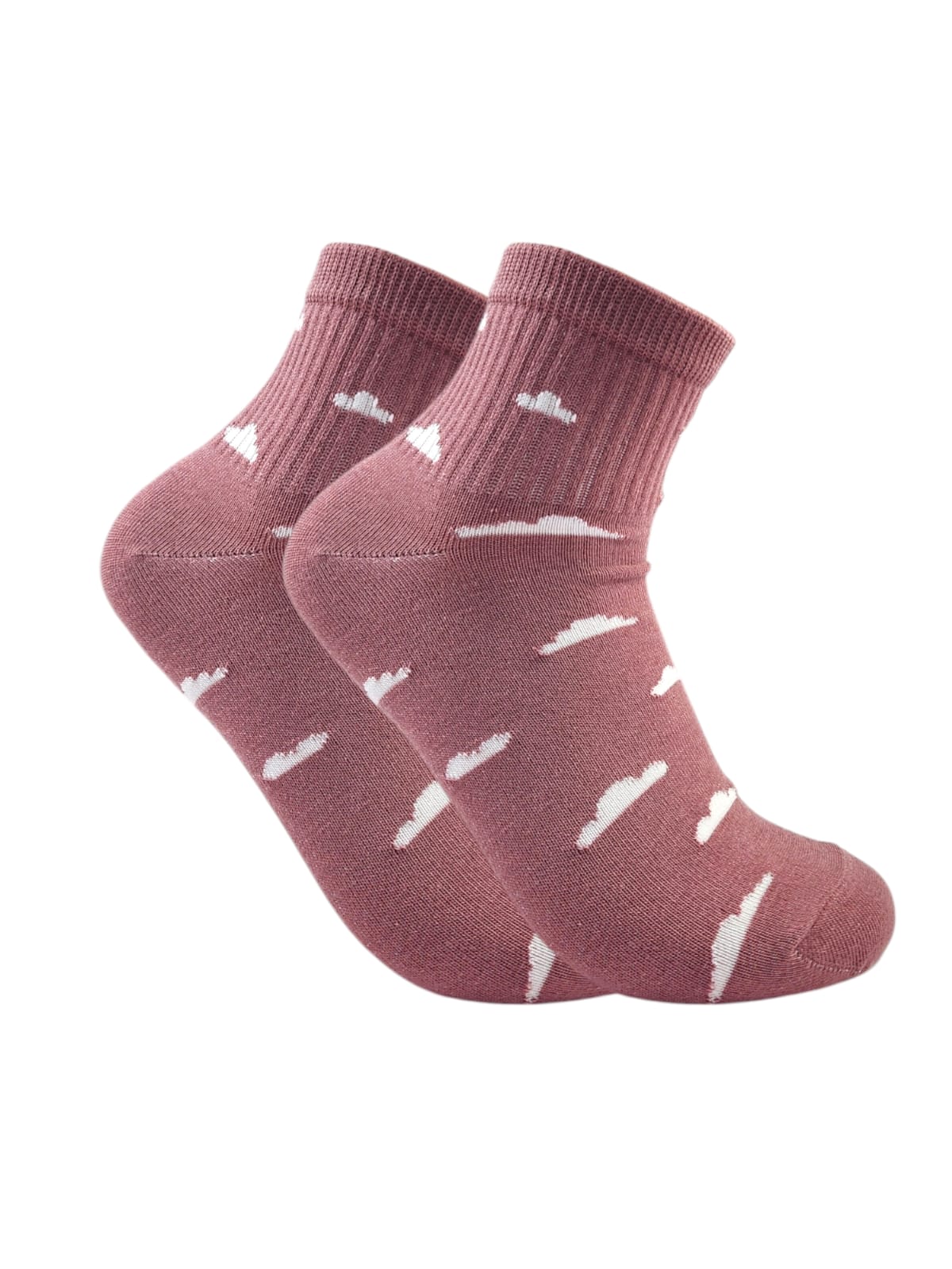 A Pack Of 3 Pieces Plain Short Socks , MultiColoure