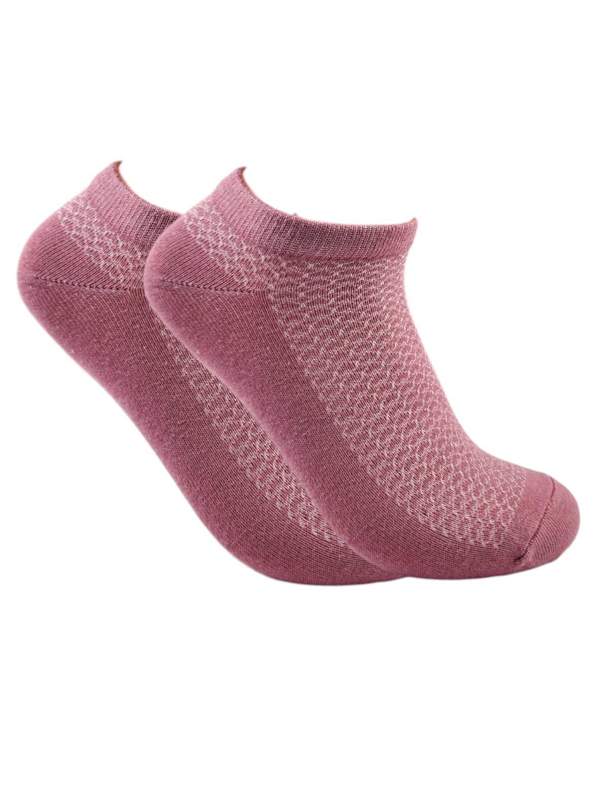 A Pack Of Ankle Printed Socks Multicolor, 3 Pieces For Women&Kids