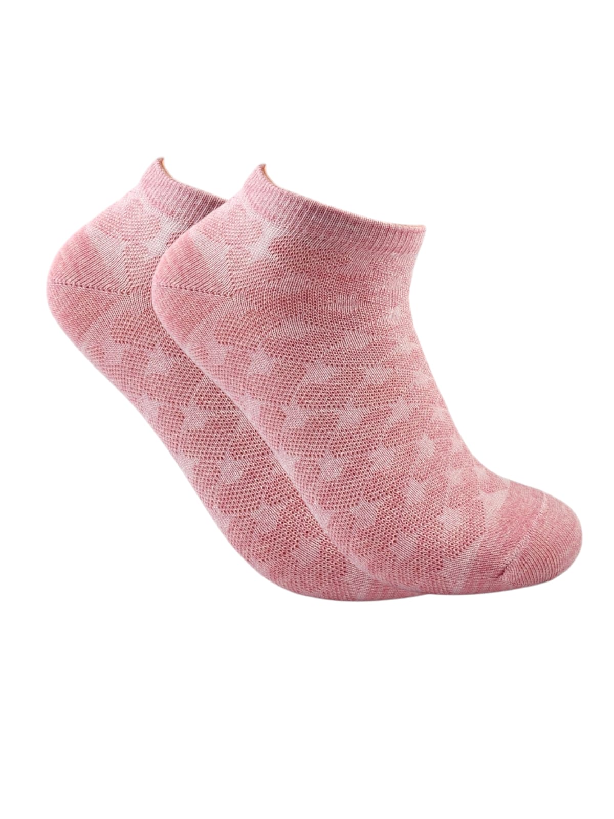 A Pack Of Ankle Patterned Socks Multicolor, 3 Pieces For Women