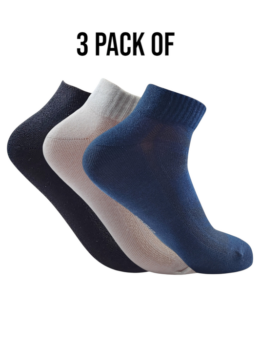 A Pack Of 9 Pieces Contain From ( 9 Ankle Socks)MultiColoure For Men&Women