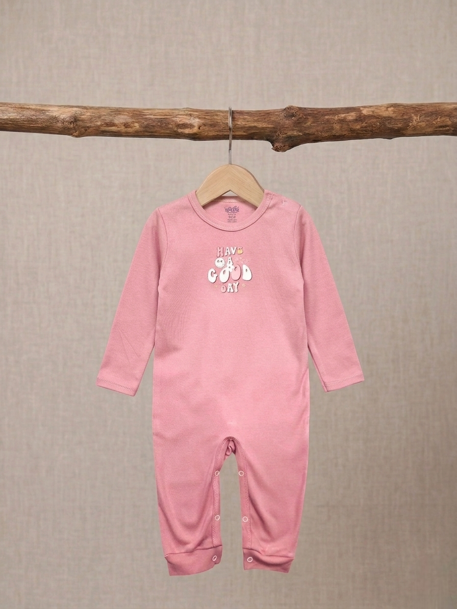 Set Of 1 Piece Comfy Sleep Wear For Baby Cotton 100%