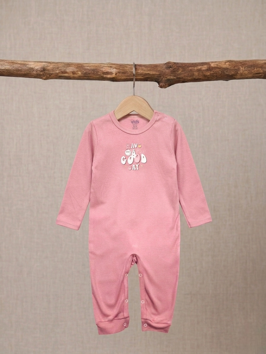 Set Of 1 Piece Comfy Sleep Wear For Baby Cotton 100%