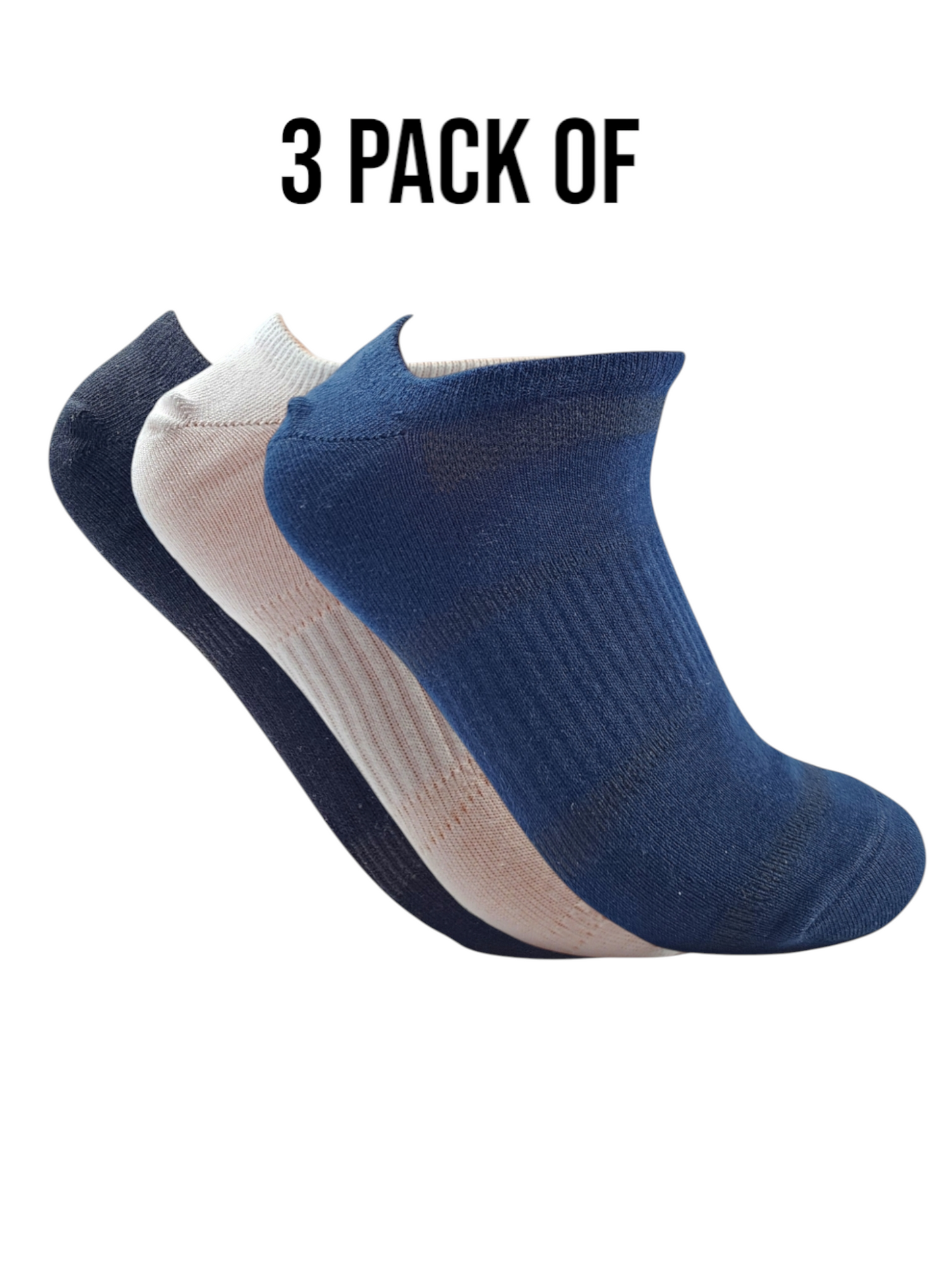 A Pack Of 9 Pieces Contain From ( 9 LowCut Socks)MultiColoure For Men&Women