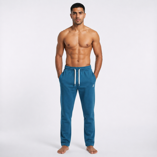 OverSized Relaxed Wide Leg Pants Summer Melton For Men