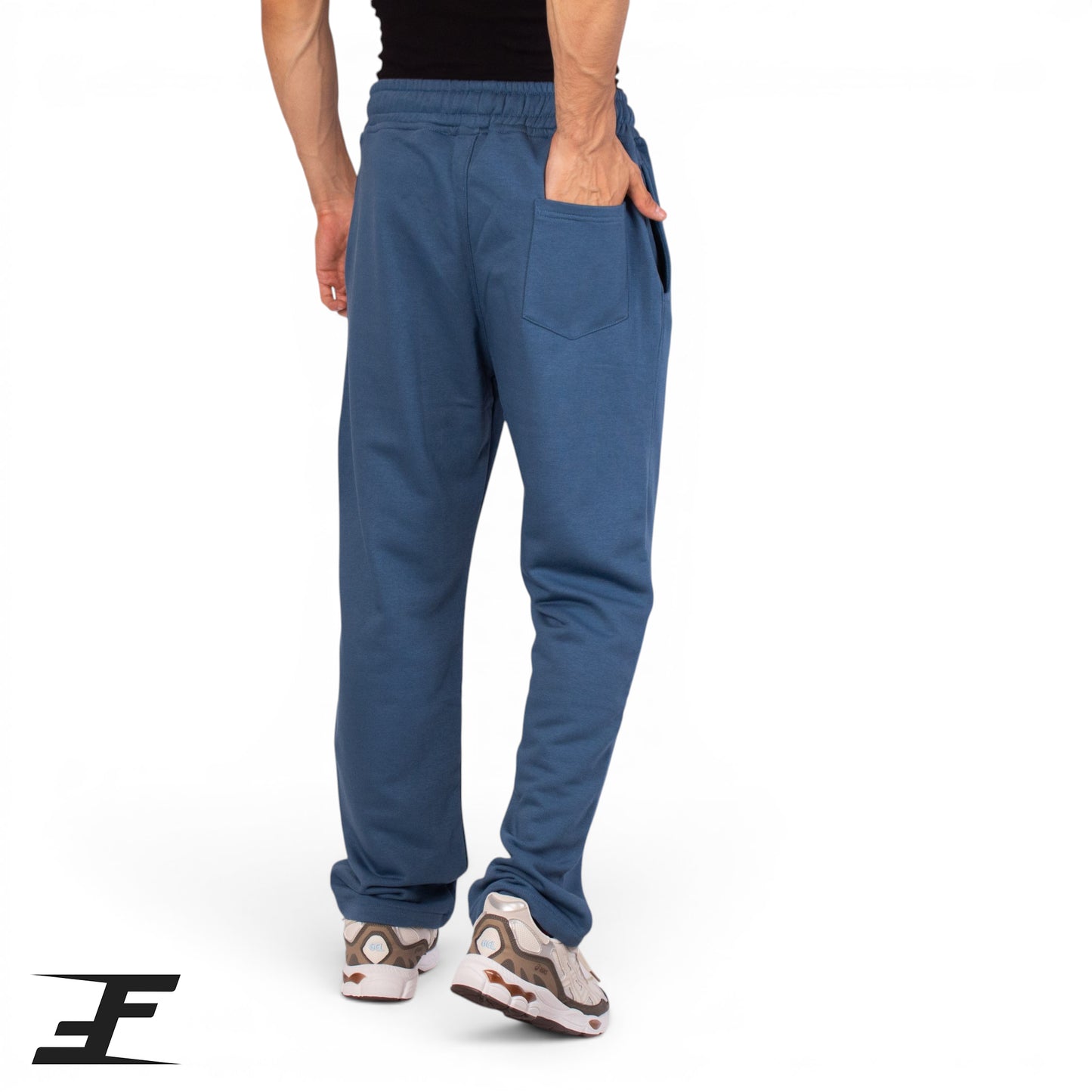 OverSized Relaxed Wide Leg Pants Summer Melton For Men