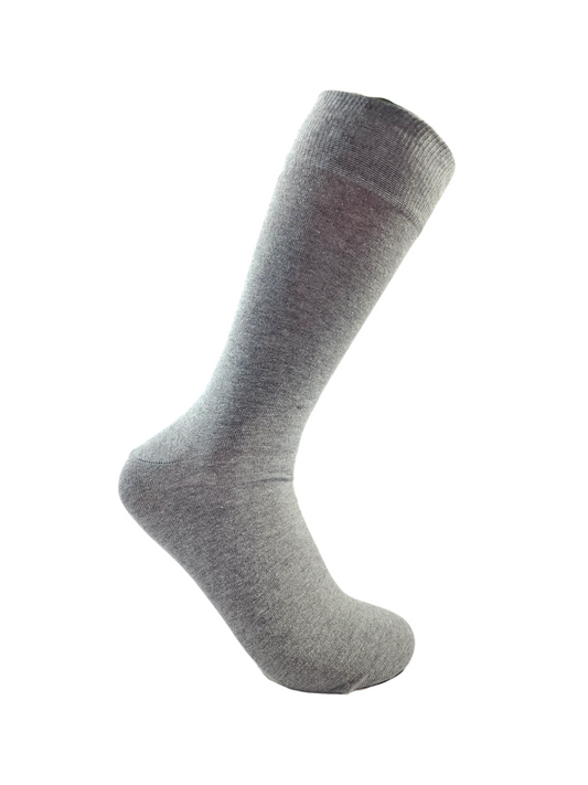 Classic Plain Socks Grey For Men