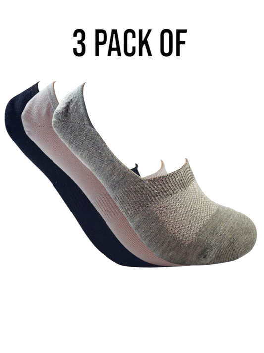 A Pack Of 9 Pieces Contain From ( 9 Invisible Socks) MultiColoure For Men&Women