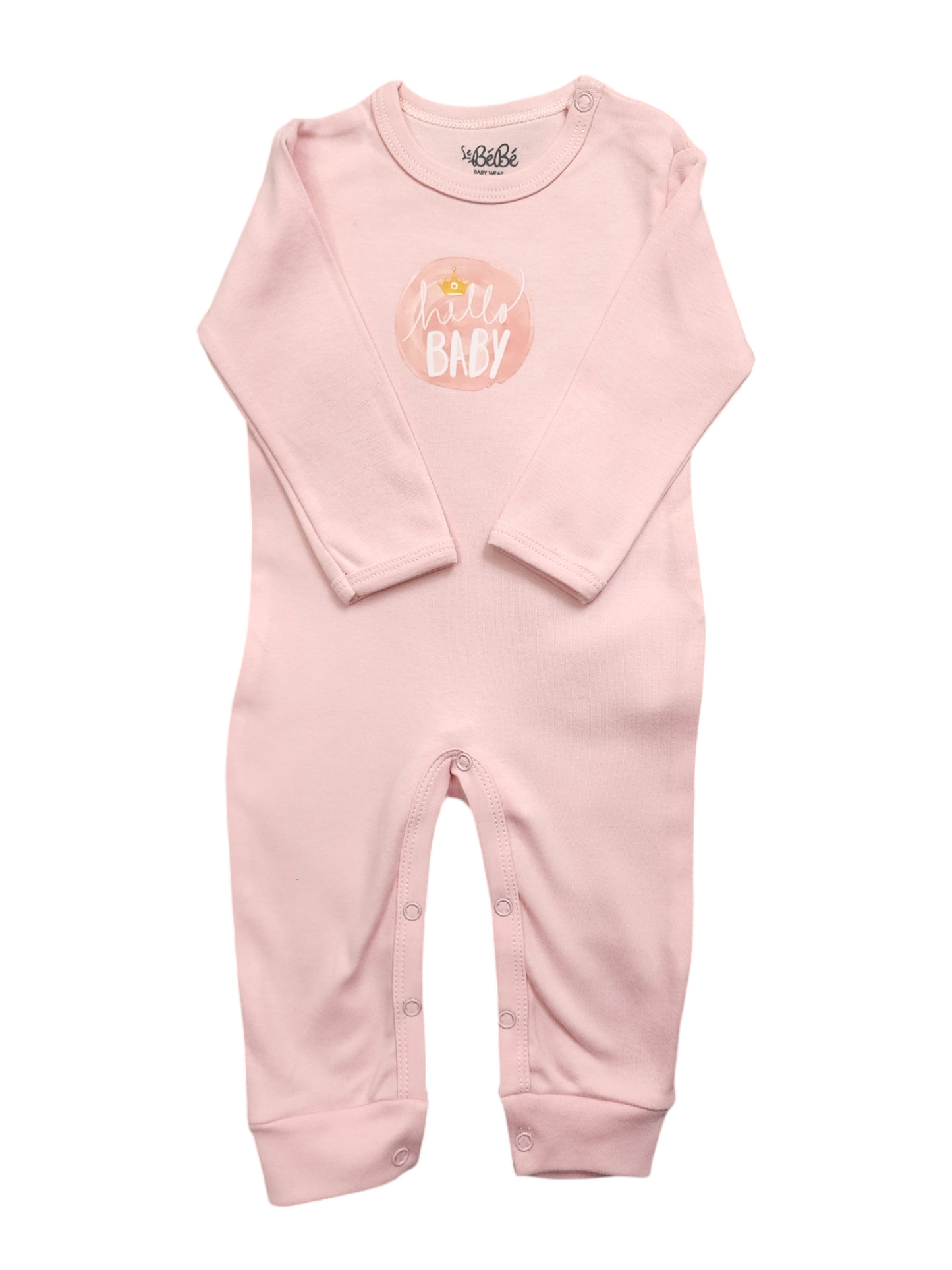 Set Of 1 Piece Comfy Sleep Wear For Baby Cotton 100%