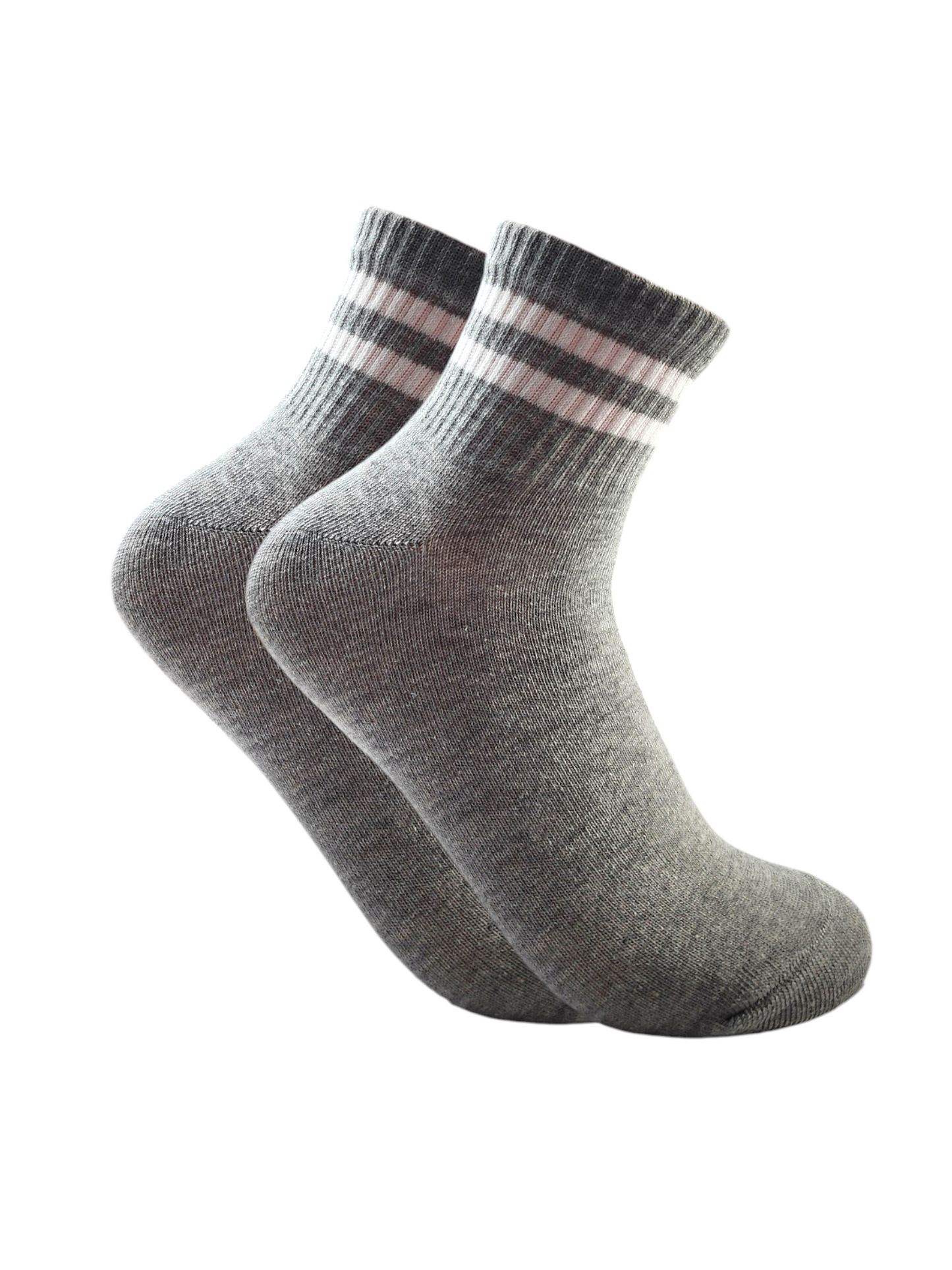 A Pack Of 3 Pieces Printed Short Socks MultiColoure