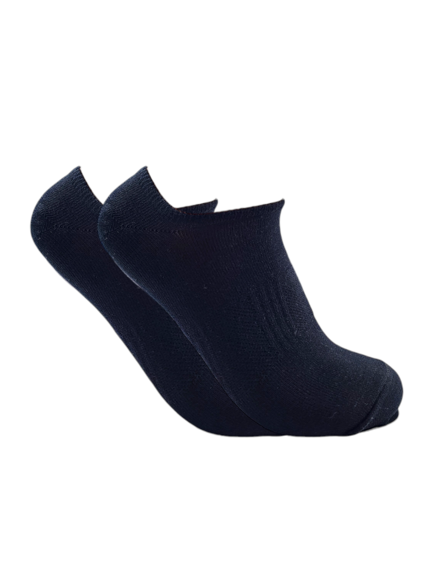 A Pack Of 3 Pieces LowCut Printed Socks Black For Women&Kids