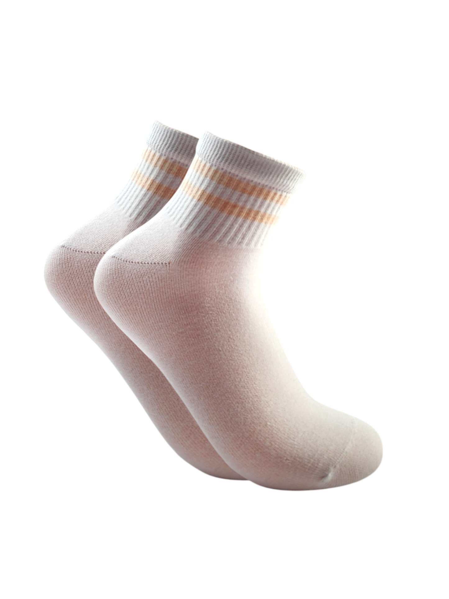 A Pack Of 3 Pieces Plain Short Socks MultiColoure