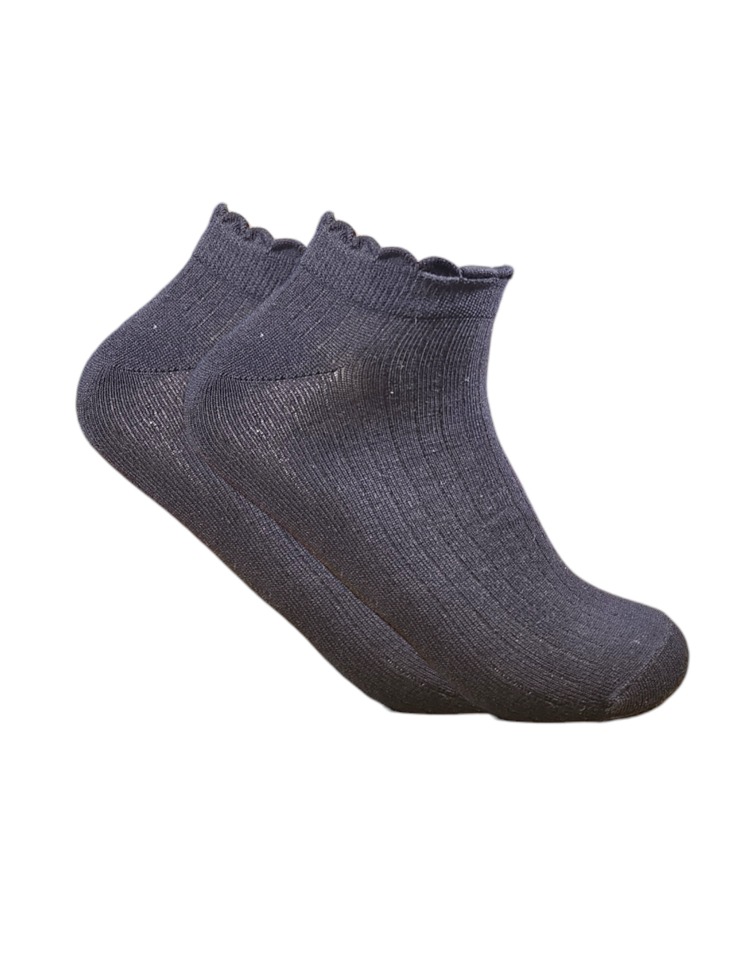 A Pack Of 3 Pieces Ankle Plain Socks Multicolor