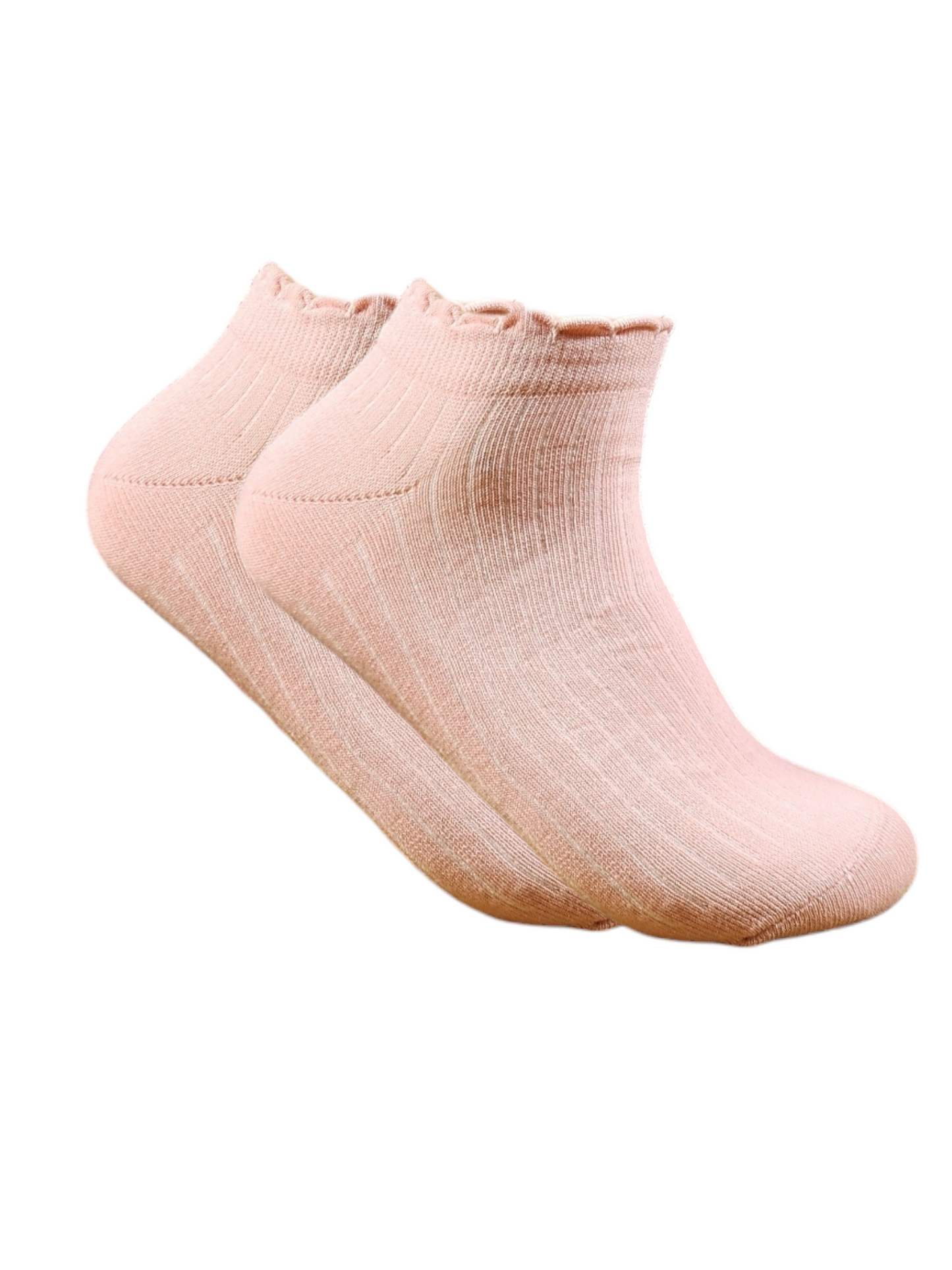 A Pack Of 3 Pieces Ankle Plain Socks Multicolor