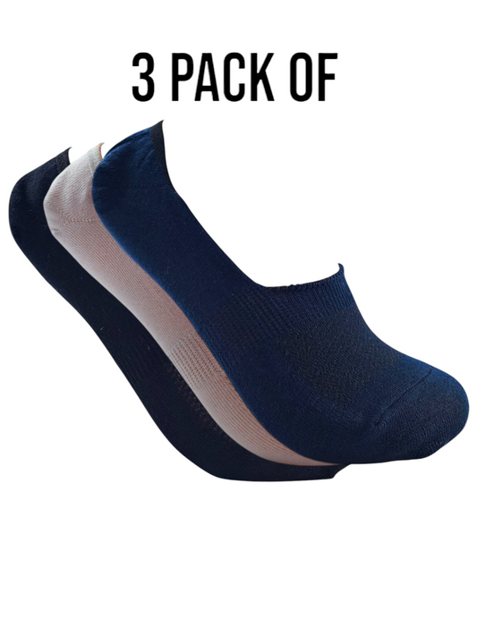 A Pack Of 9 Pieces Contain From ( 9 Invisible Socks) MultiColoure For Men&Women