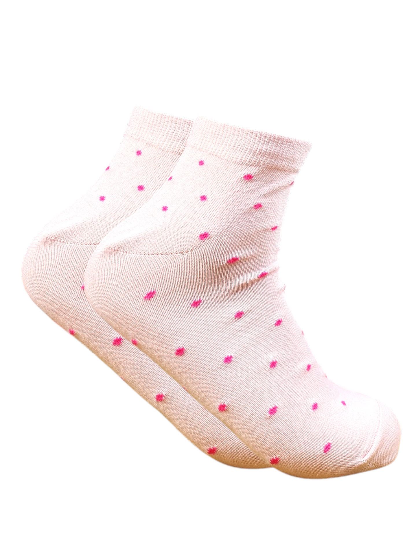 A Pack Of 3 Pieces Printed Short Socks Multicolor