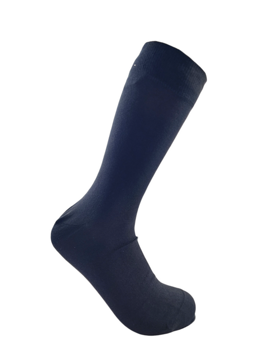 Classic Plain Socks Black For Men
