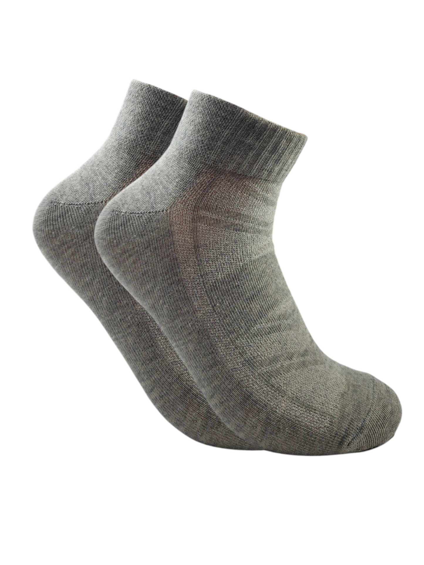 Ankle Printed Socks Grey For Men